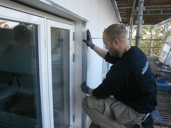 Montering af vinduer og alulister